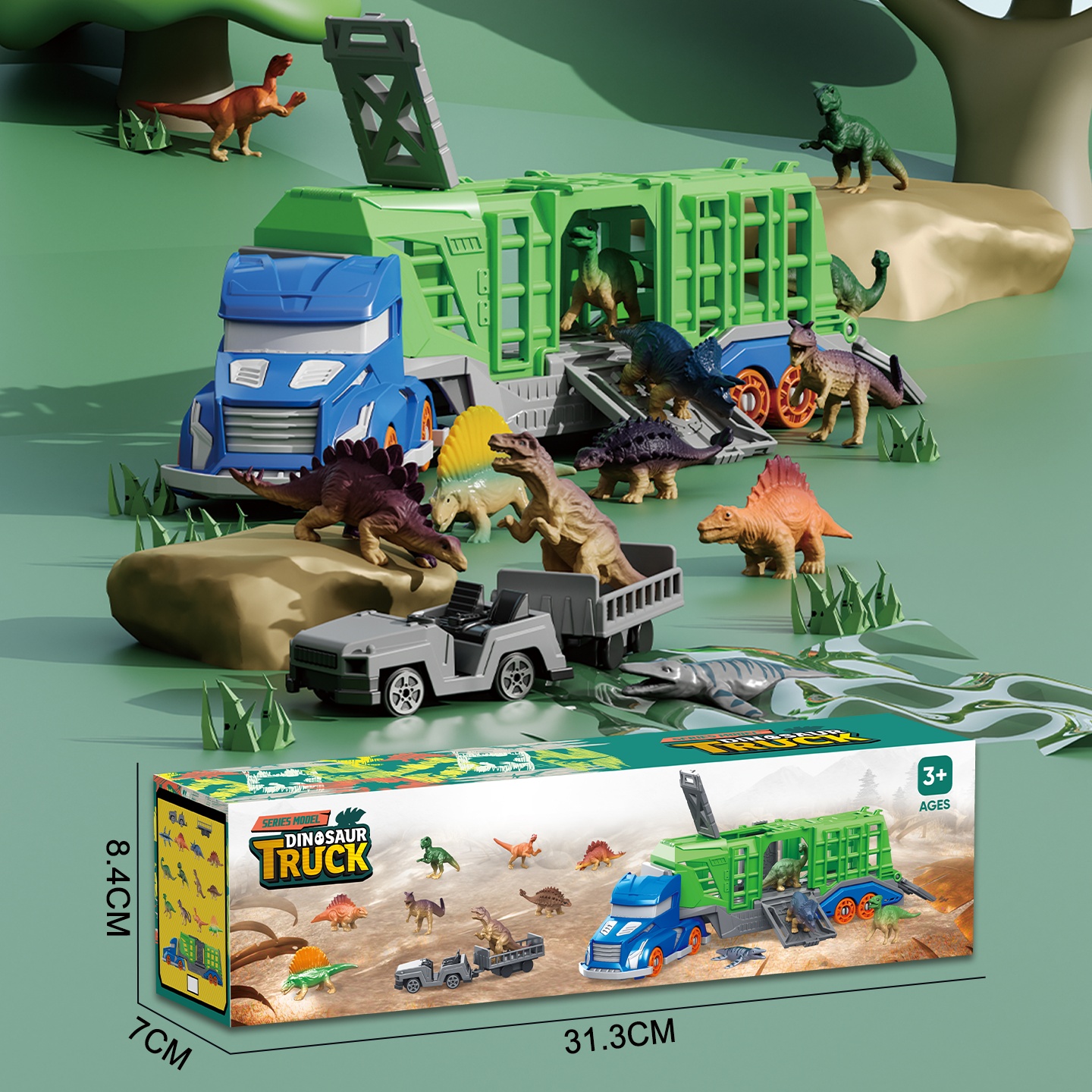 Dinosaur Animal Transport Vehi - Kids Toys Dinosaur review and price