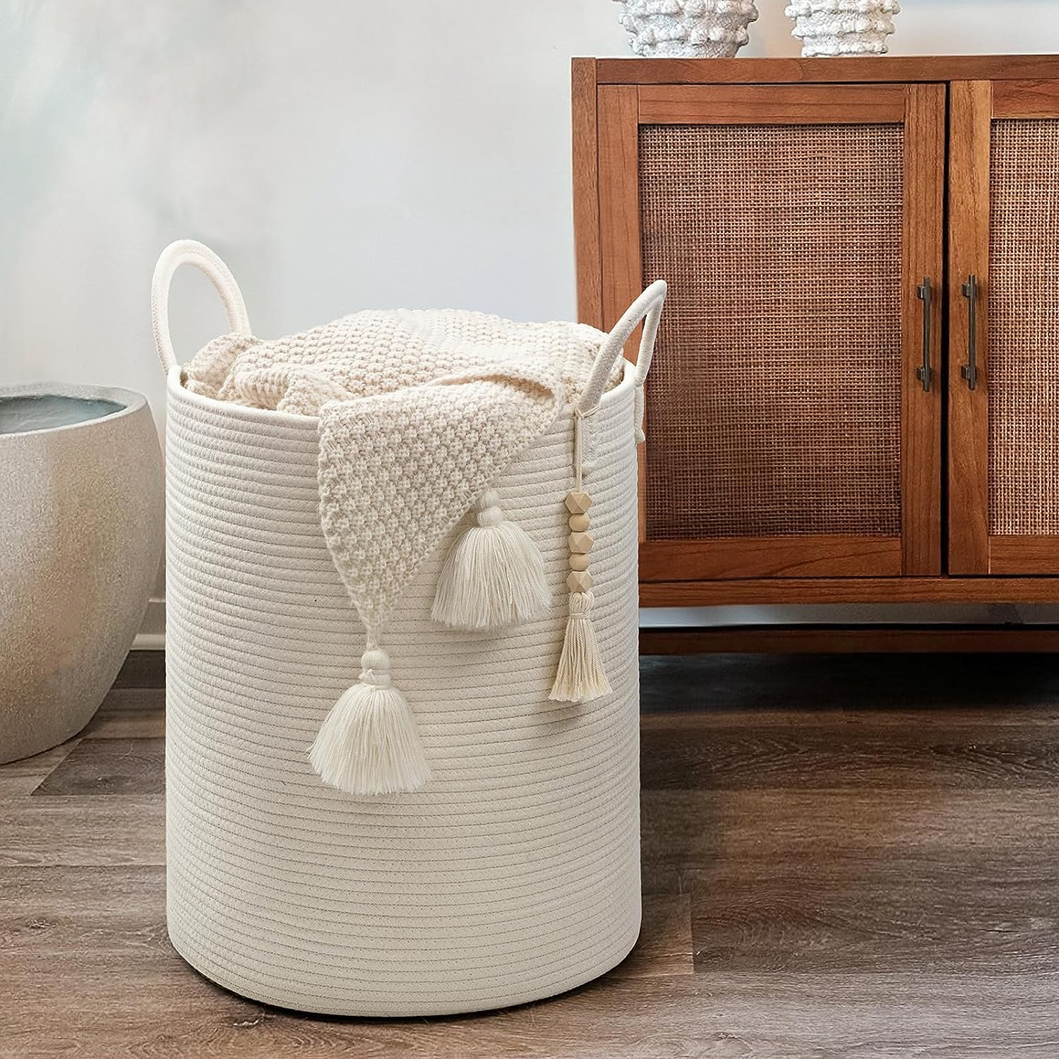 Large Storage Basket, Tall Wov - Kids Toys Basket review and price
