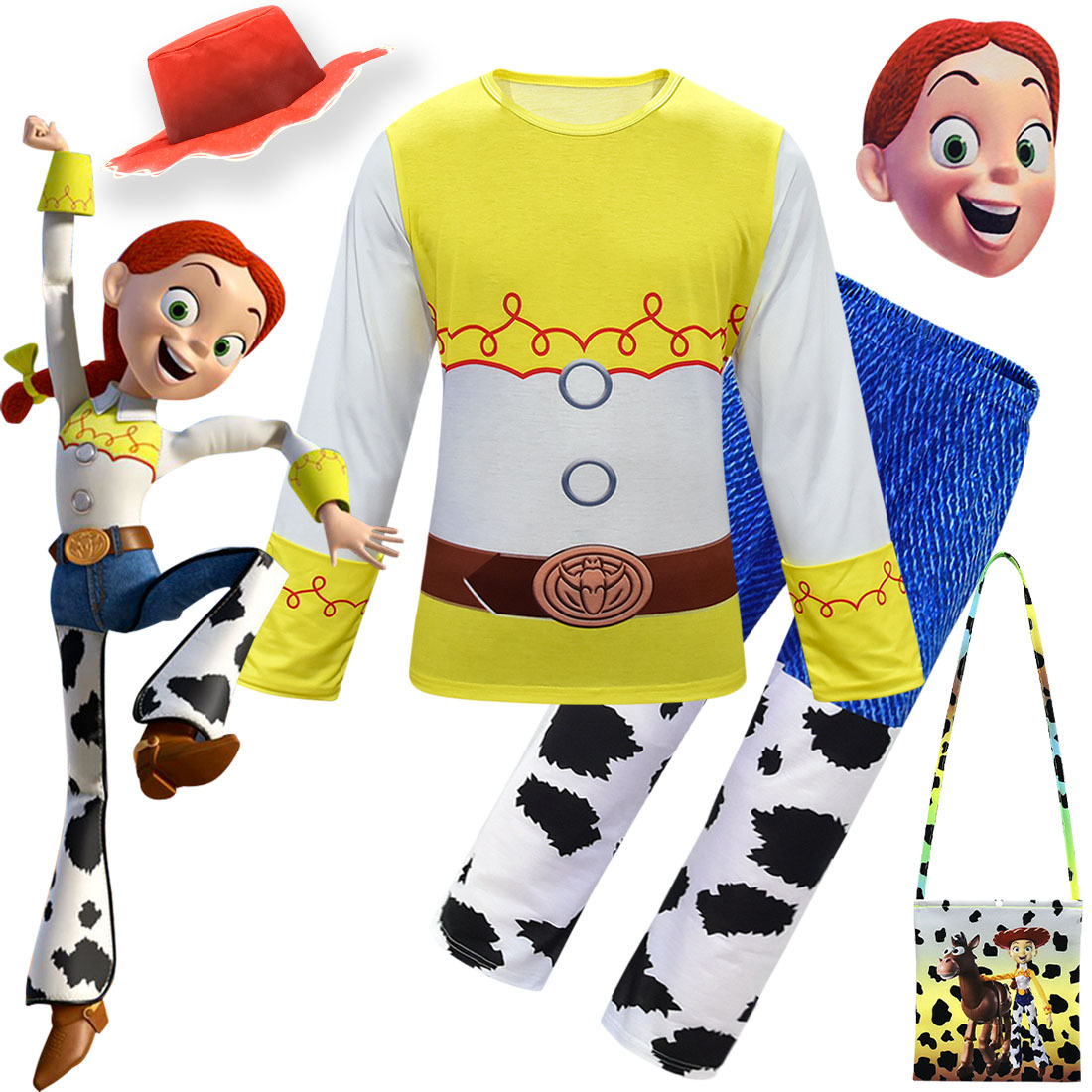 Toy Story Jessie Cosplay Costu - Kids Toys Set review and price