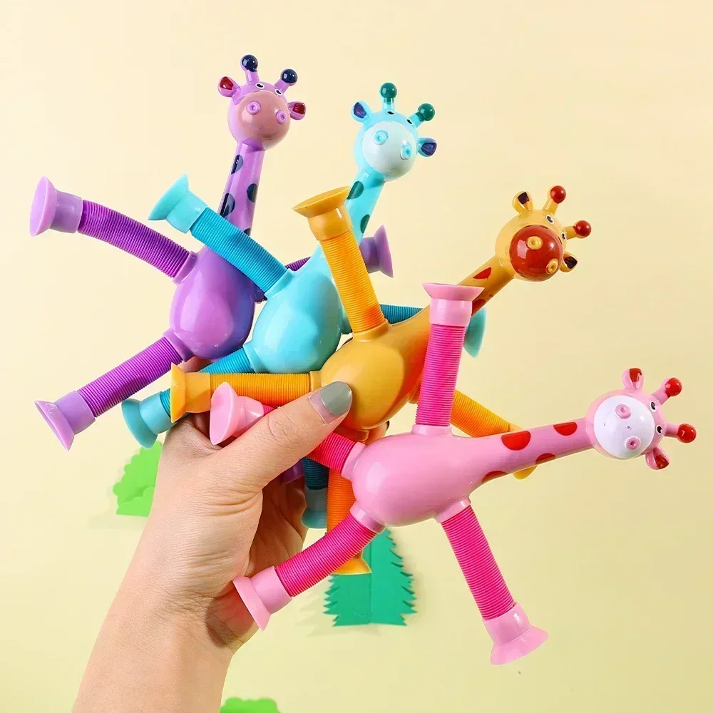 15Pcs Giraffe Pop Tube Suction - Kids Toys Youtube review and price
