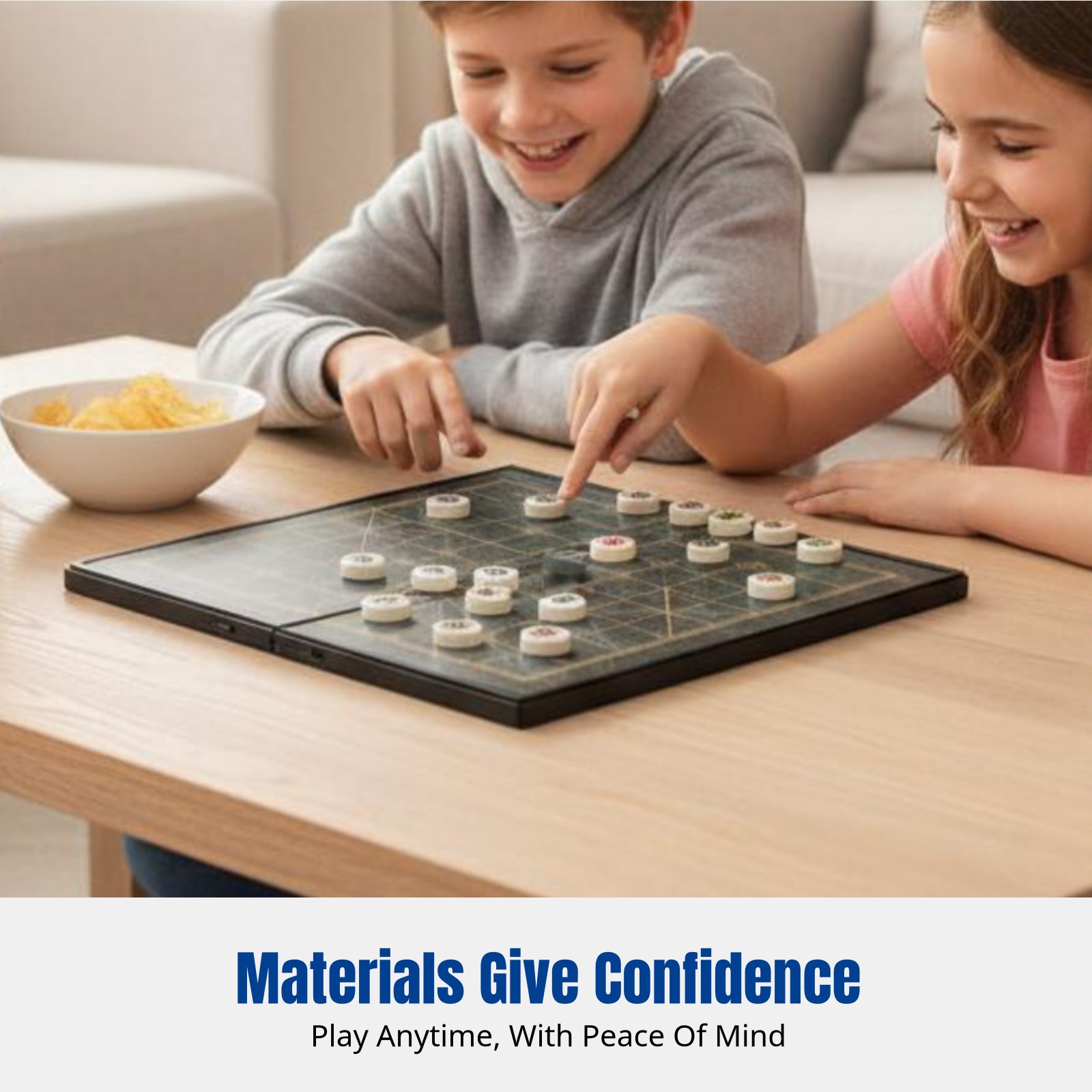 Foldable Chess Set, Multi-Game - Kids Toys Set review and price