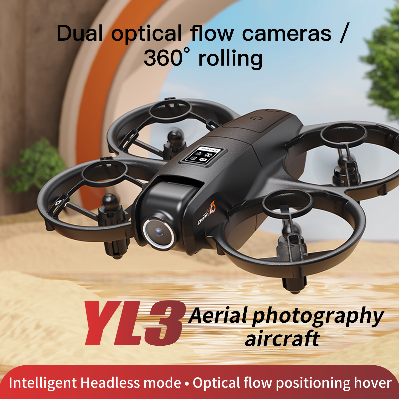 YL3 Remote-Controlled Drone wi - Kids Toys Youtube review and price