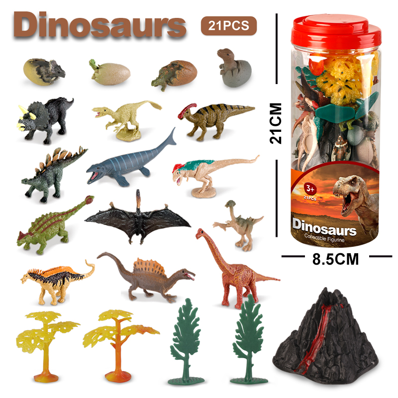 21Pcs Realistic Dinosaur Toy W - Kids Toys Dinosaur review and price