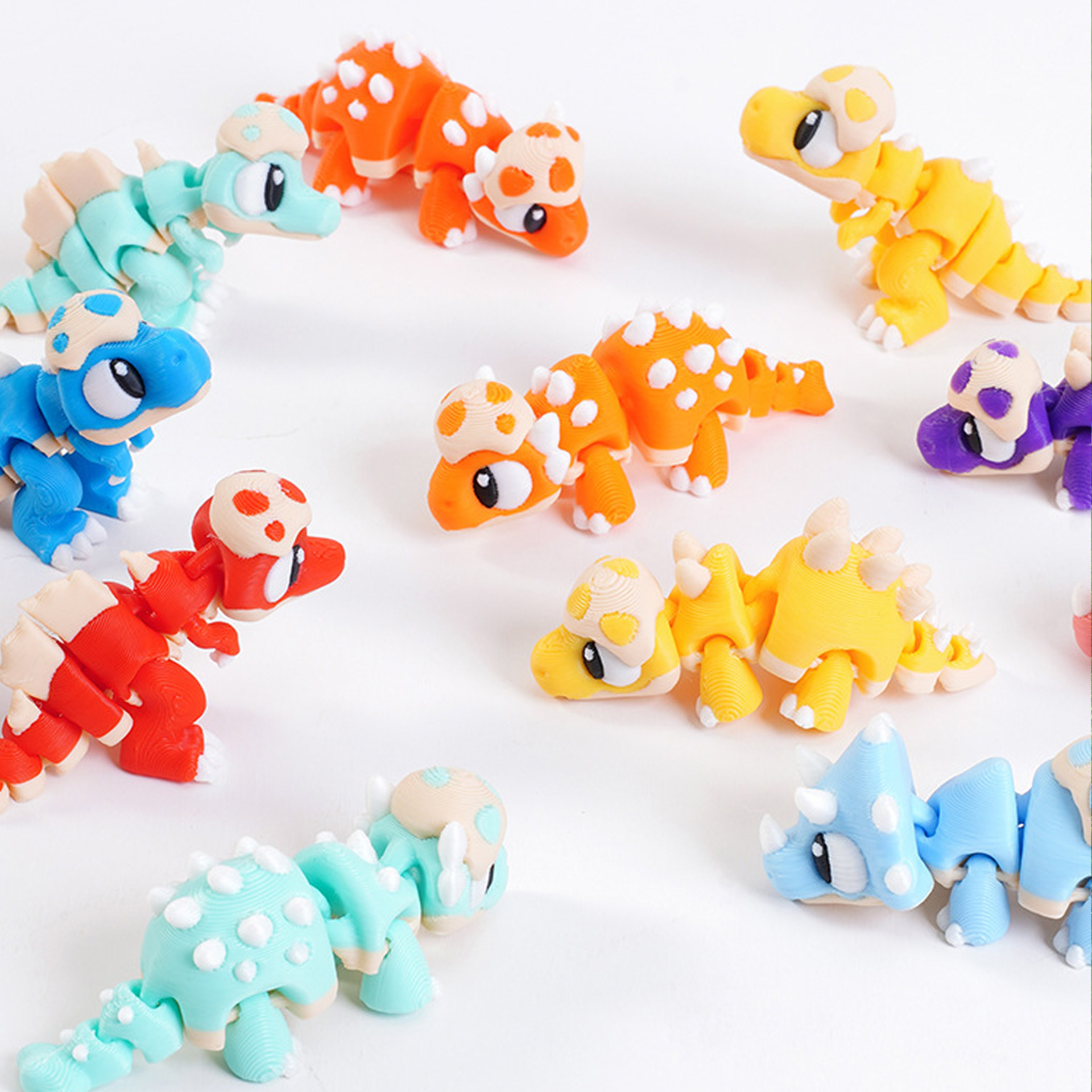 Set 3D Printed Mini Dinosaur T - Kids Toys Dinosaur review and price
