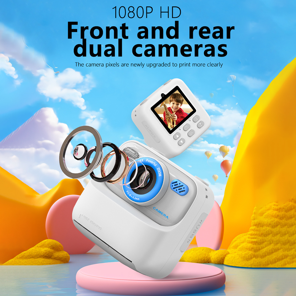 Kids Instant Print Camera 32GB - Kids Toys Youtube review and price