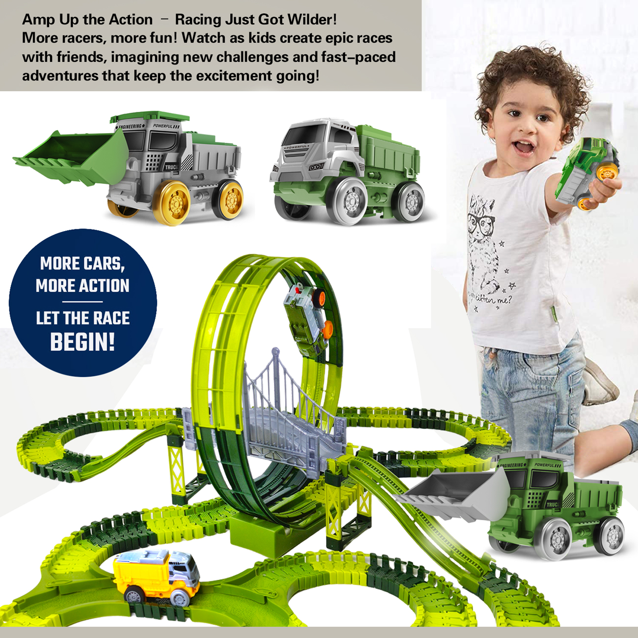Dinosaur Toy Race Track Featur - Kids Toys Dinosaur review and price
