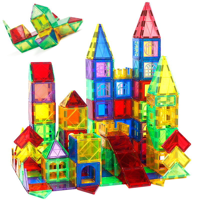 Magnetic Blocks 100 Pieces 120 - Kids Toys Manufacturers review and price