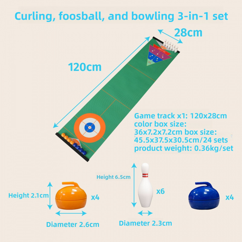Curling Tabletop Game Set, Min - Kids Toys Set review and price