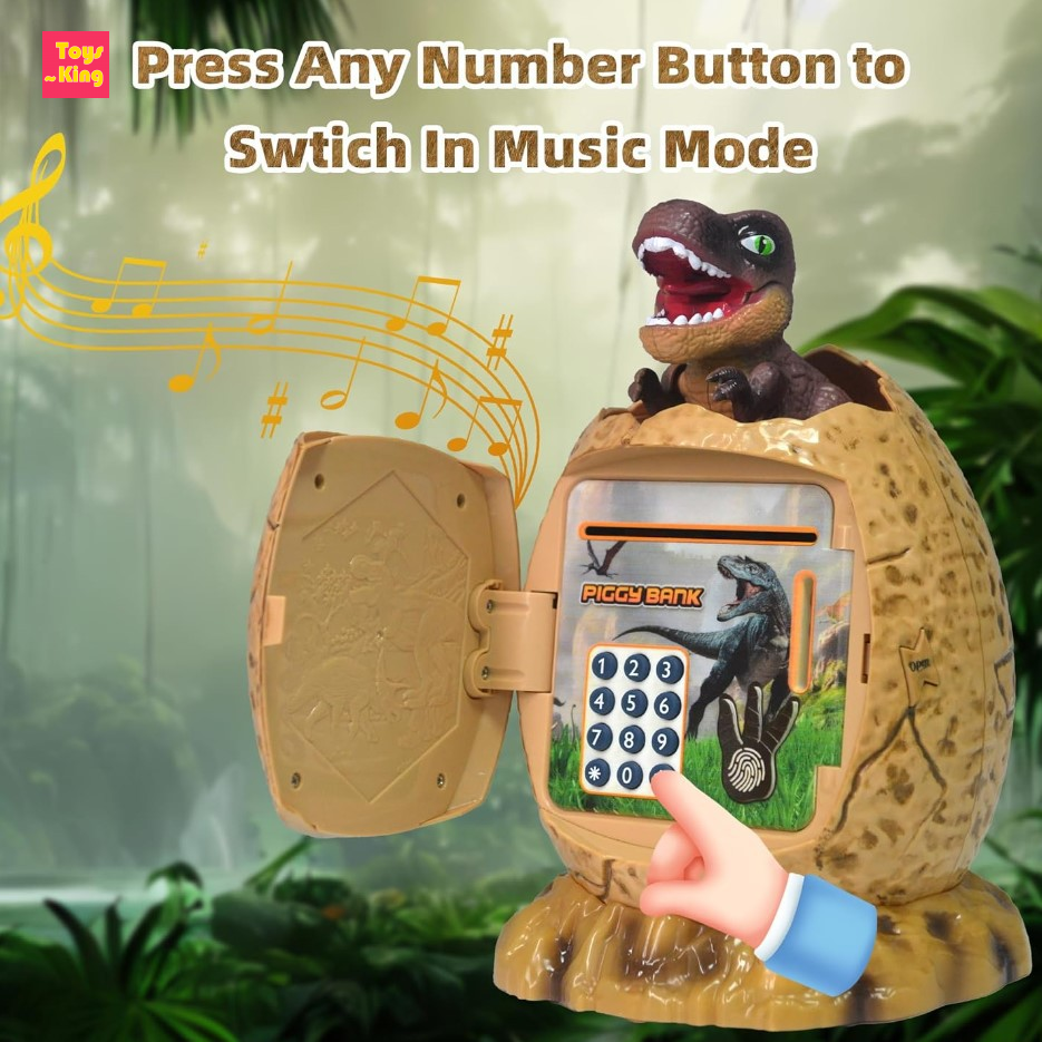 Dinosaur Egg Piggy Bank Passwo - Kids Toys Dinosaur review and price