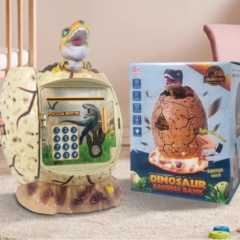 Dinosaur Egg Piggy Bank Passwo - Kids Toys Dinosaur review and price