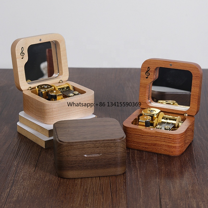 Natural Wooden Music Box Gold- - Kids Toys Manufacturers review and price