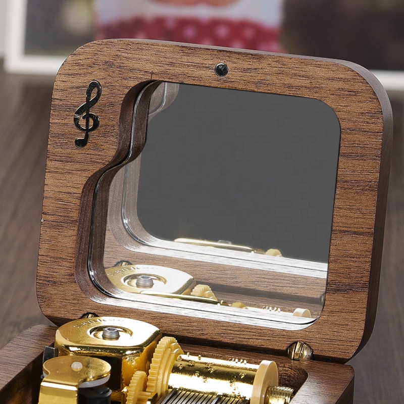 Natural Wooden Music Box Gold- - Kids Toys Manufacturers review and price